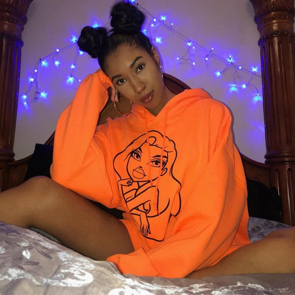 Hirigin Fashion Hoodies Women 2019 New Kpop Long Sweatshirt Bangtan Streetwear Clothes Fall Winter Gilrs Graphic Hoodie Loose